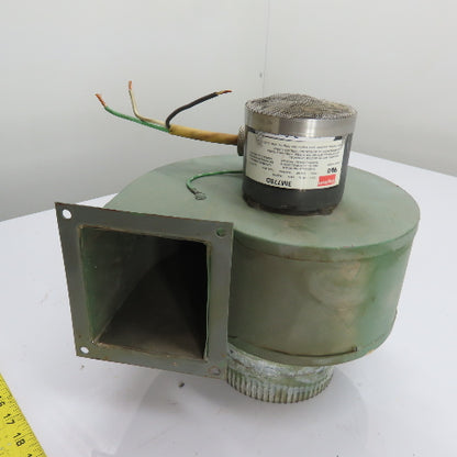 Dayton 3M778D 1/20HP Direct Drive Squirrel Cage Blower Fan 115V 1Ph 1.8A 1550RPM