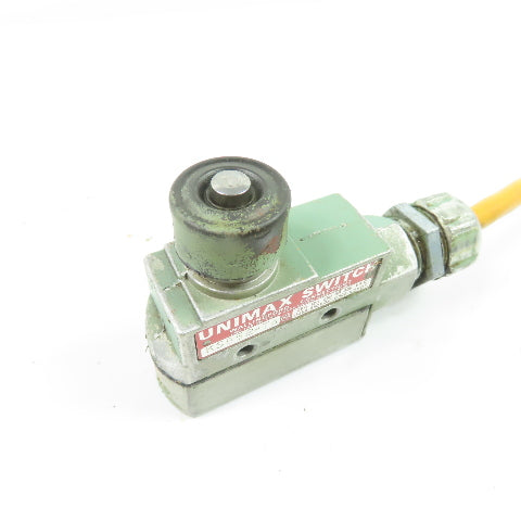 Unimax KSB52-TA 20A Plunger Limit Switch 125/250/480VAC