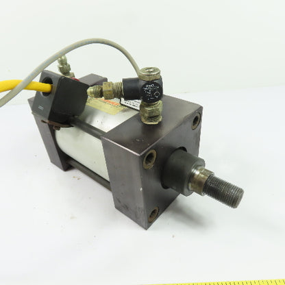 Lin-Act LS-A3B-3.25X2.5-HC-2 3.25" Bore x 2.5" Stroke Double Acting Air Cylinder