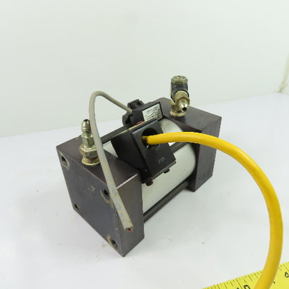 Lin-Act LS-A3B-3.25X2.5-HC-2 3.25" Bore x 2.5" Stroke Double Acting Air Cylinder