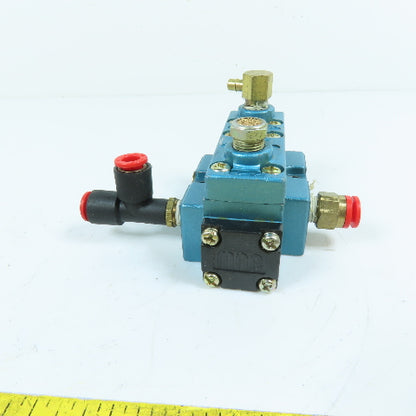 MAC 911B-RA 4/2-Way Air Piloted Pneumatic Directional Control Valve 150 PSI