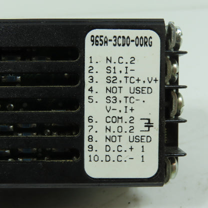 Watlow 965A-3CD0-00RG Digital Temperature/Process Controller 100-240VAC