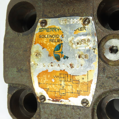 Sperry Vickers PAS DG4V3 0B WLB 12 LH 060A B WB 81 Hydraulic Valve 125-1000 PSI