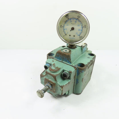 Sperry Vickers RCG 06 D1 30 Hydraulic Pressure Control Valve 250-1000 PSI