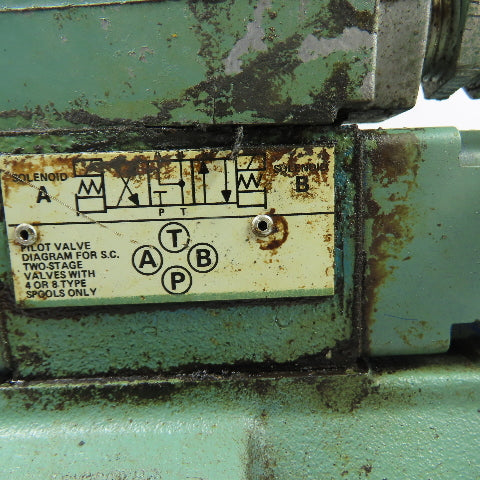 Sperry Vickers PA5 DG4V 3 68C WLB 12 DG5S H8 8C WLB 21 Hydraulic Valve 115/120V