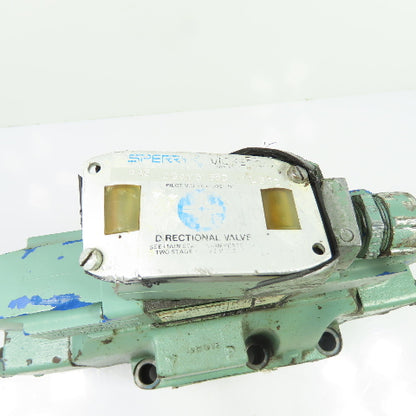 Sperry Vickers PA5 DG4V 3 68C WLB 12 DG5S H8 8C WLB 21 Hydraulic Valve 115/120V
