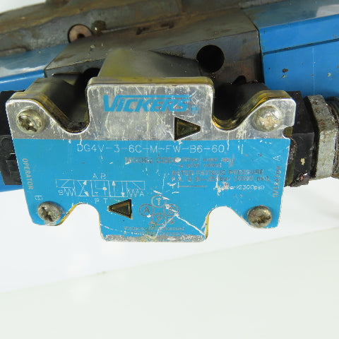 Vickers DG4V-3-6C-M-FW-B6-60 DG5S-8-2C-M-FW-B6-40 Directional Control Valve 120V
