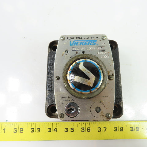 Vickers FCG 02 1500 50 420607 Hydraulic Flow Control Valve 3600PSI