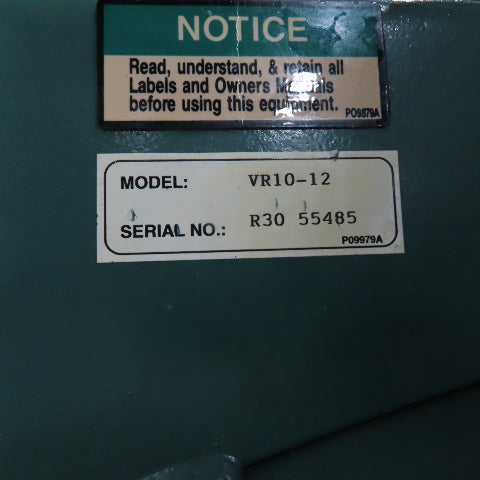 Champion VR10-12 10HP 120 Gallon 2-Stage Vertical Air Compressor 230/460V 3Ph