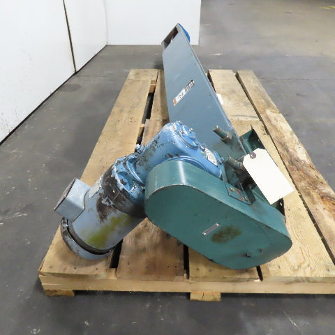 1HP 8' Screw Auger Conveyor Feeder 208-230/460V 3Ph 7" Wide Intake
