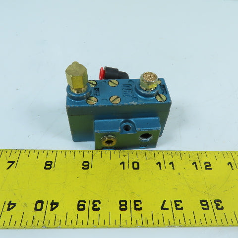 MAC 911A-RA 4-Way 2-Position Air Pilot Operated Pneumatic Valve 150 PSI Max
