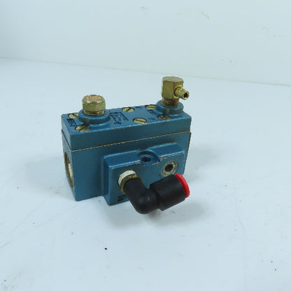 MAC 911A-RA 4-Way 2-Position Air Pilot Operated Pneumatic Valve 150 PSI Max