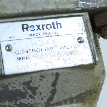 Rexroth R431002645 H-2-FX Pneumatic Pilot Pressure Regulating Valve 200PSI Max