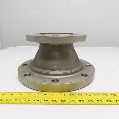6" x 8" Stainless Steel Flanged Concentric Reducer 7" Tall 150B16.5