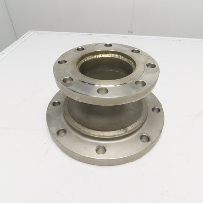 6" x 8" Stainless Steel Flanged Concentric Reducer 7" Tall 150B16.5