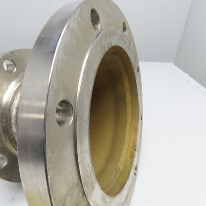6" x 8" Stainless Steel Flanged Concentric Reducer 8" Tall 150B16.5