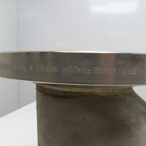 6" x 8" Stainless Steel Flanged Eccentric Reducer 13" Tall 150B16.5