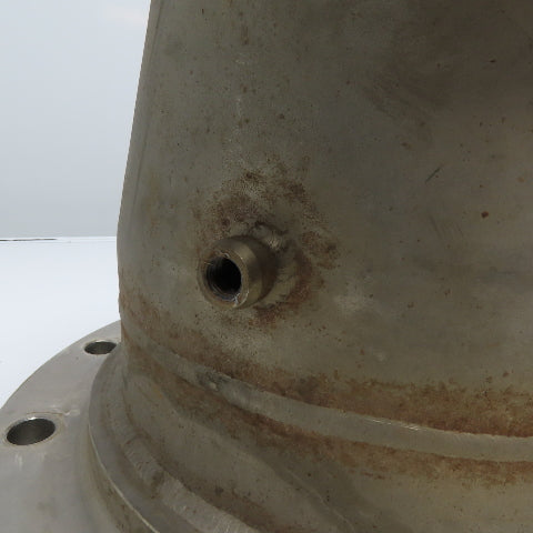 6" x 8" Stainless Steel Flanged Eccentric Reducer 13" Tall 150B16.5