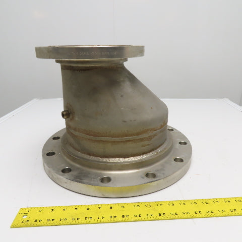 6" x 8" Stainless Steel Flanged Eccentric Reducer 13" Tall 150B16.5