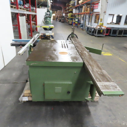 Griggio TS 3000 Tenoning Squaring Sliding Table Saw Machine 230/460V 3Ph