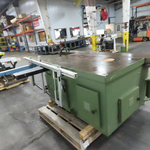 Griggio TS 3000 Tenoning Squaring Sliding Table Saw Machine 230/460V 3Ph