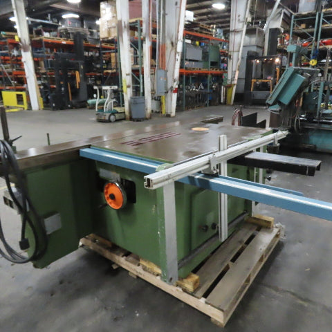 Griggio TS 3000 Tenoning Squaring Sliding Table Saw Machine 230/460V 3Ph