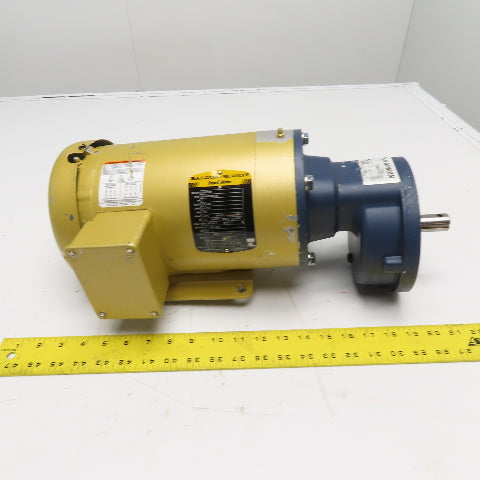 Hapman CEM3558T TXMQ2-5-140TC-140TC 2HP Inline Gear Motor 230/460V 3Ph 5:1