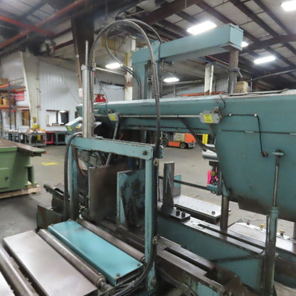 W.F. Wells F-1620-A CNC 16" x 20" Automatic Horizontal Band Saw 480V 3Ph