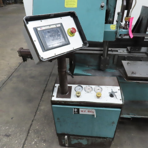 W.F. Wells F-1620-A CNC 16" x 20" Automatic Horizontal Band Saw 480V 3Ph