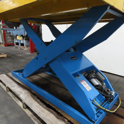 Lift Products LPT-040-48 2Ton 4000LB 64x48" Electric Scissor Lift Table 115V 1Ph
