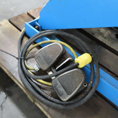 Lift Products LPT-040-48 2Ton 4000LB 64x48" Electric Scissor Lift Table 115V 1Ph