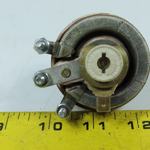 Angstrohm LR62770 725 Ohm 0.15A Wirewound Rotary Rheostat 600V Insulated