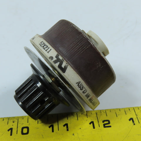 MP15A725 52X211 725O Rotary Dial Rheostat 0-100 Scale 600V