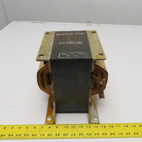 Trans Engr Corp 608895-48A TR12849 Open Core Dry Type Industrial Transformer
