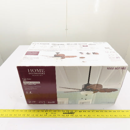 Home Decorators 1002 507 982 Palm Cove 52" Indoor/Outdoor LED Ceiling Fan