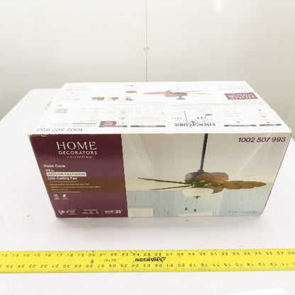 Home Decorators 1002 507 993 Palm Cove 44" Indoor/Outdoor LED Ceiling Fan