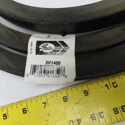Gates 8V1400 8V Section Narrow-Wedge V-Belt 140in OC