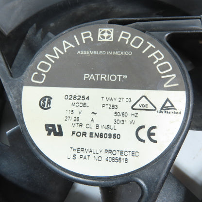 Comair Rotron 028254 PT2B3 Axial Cooling Fan 115V 50/60Hz
