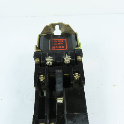 Allen-Bradley 700-NT 700-N400A1 4-Pole Control Relay W/Pneumatic Timer 120V