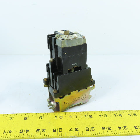 Allen-Bradley 700-NT 700-N400A1 4-Pole Control Relay W/Pneumatic Timer 120V