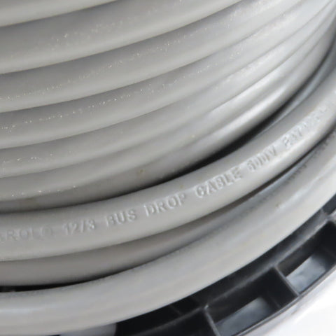 Carol E474264-H 12/3 Bus Drop Cable 600V 170'