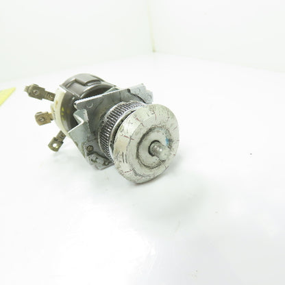 Cutler-Hammer 16K-04A 41-613-43 Rotary Potentiometer Rheostat 0-100 Dial