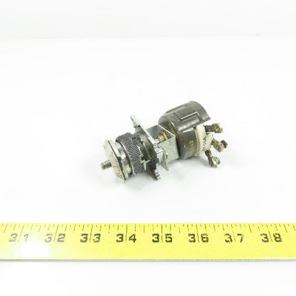 Cutler-Hammer 16K-04A 41-613-43 Rotary Potentiometer Rheostat 0-100 Dial