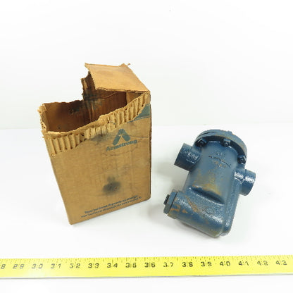 Armstrong 881 Cast Iron Inverted Bucket Steam Trap 250 PSI 1/2" NPT