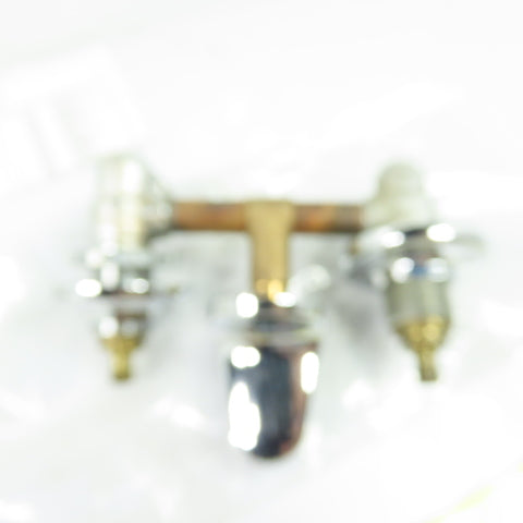 Union Brass 171 Lavatory Faucet 4-3/4" to 6" Centers Less Pop-Up NEW