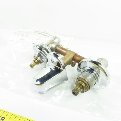 Union Brass 171 Lavatory Faucet 4-3/4" to 6" Centers Less Pop-Up NEW