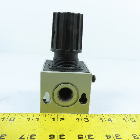 Numatics R22R-03G Pneumatic Air Pressure Regulator w/Gauge Port 3/8" NPT