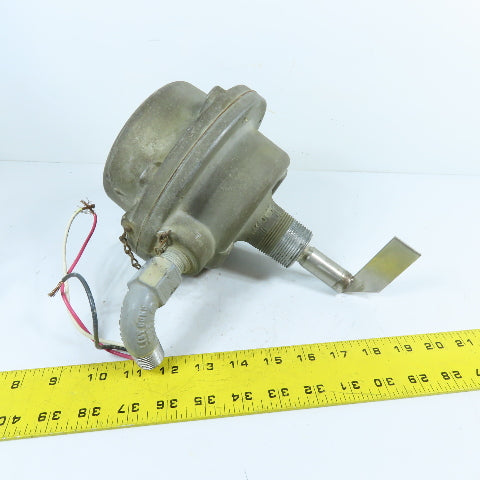 Monitor Manufacturing KA SPDT Rotary Paddle Bin Level Indicator Switch 110V