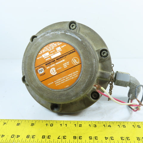 Monitor Manufacturing KA SPDT Rotary Paddle Bin Level Indicator Switch 110V