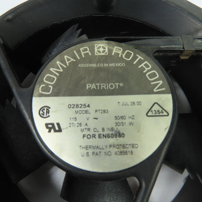 Comair Rotron 028254 PT2B3 5-Blade Axial Cooling Fan 115VAC 50/60Hz